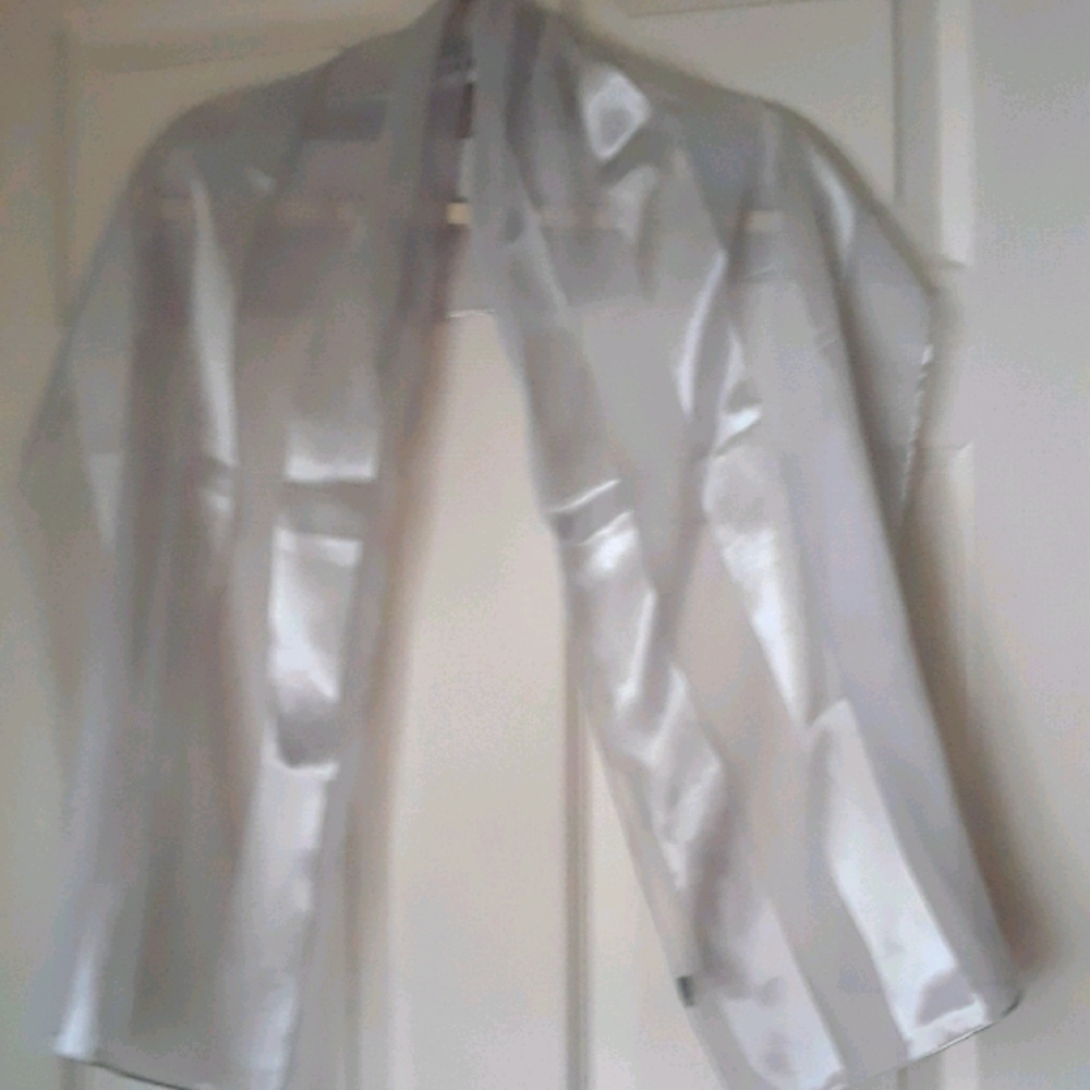 Vtg Silver Scarf